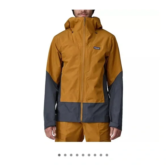Patagonia Men's Large Storm Shift Jacket Raptor Brown NWT Ski Snowboard - Picture 8 of 16